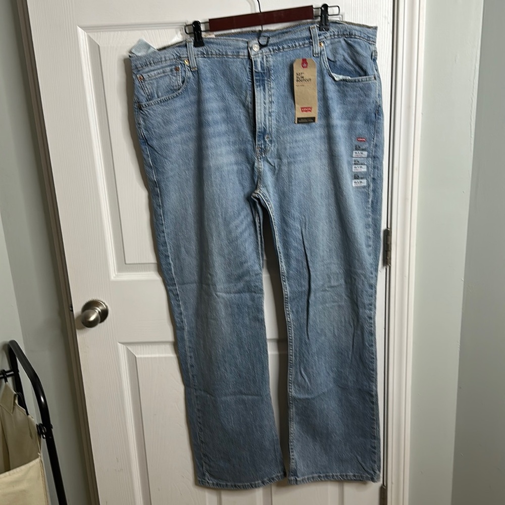 Men’s Levi’s Levis 527 Slim Bootcut Stretch Jeans 44x32 NWT